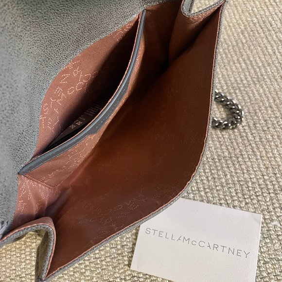 Stella McMartney Falabella Mini Crosssbody in Light Gray/Silver - Picture 7 of 8